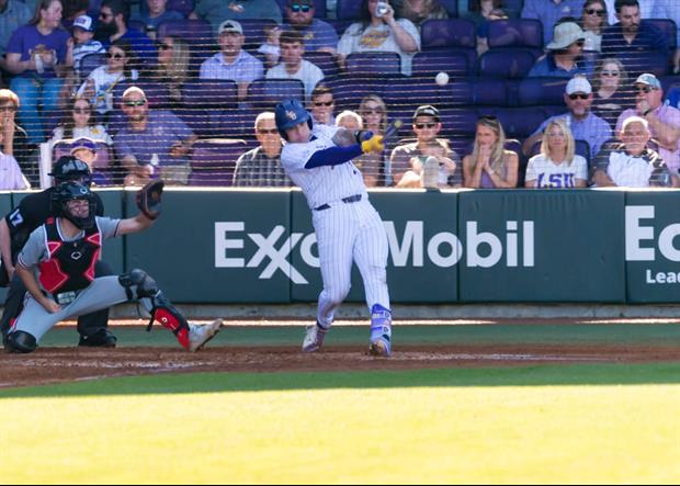 Watch: Omar Serna Hits First Career HR: A Grand Slam To Give LSU The Lead Over Creighton