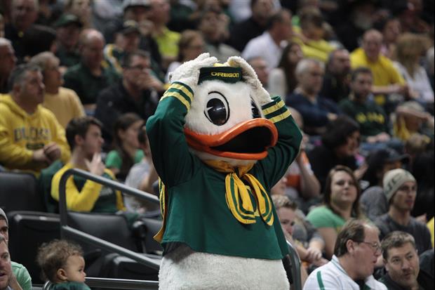 Oregon Appears To Have Put Geese Instead Of Ducks On New Basketball Court