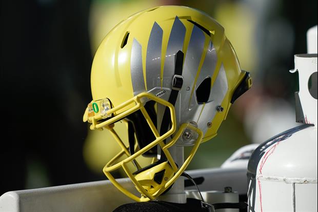 Check out the Oregon Ducks' collapsable sideline toilet for players......