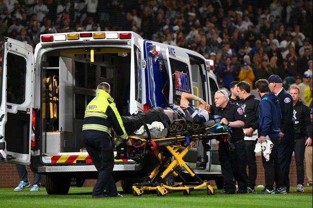 Yankees' Oswaldo Cabrera Suffers Gruesome Injury, Taken Off Field In Ambulance