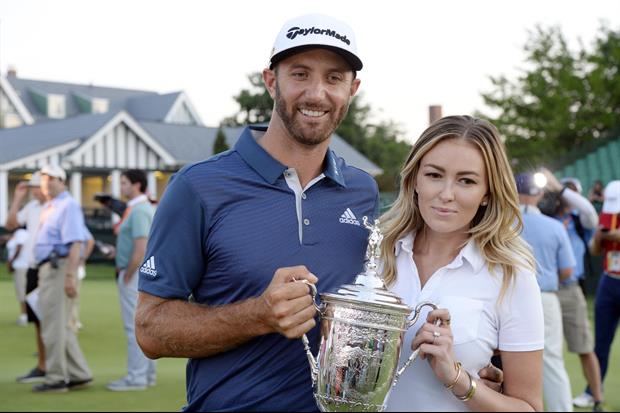 Paulina Gretzky Shows Off Her Putting-At-Home Skills