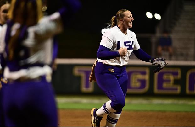LSU Softball Blanks Auburn in Series Opener, 3-0