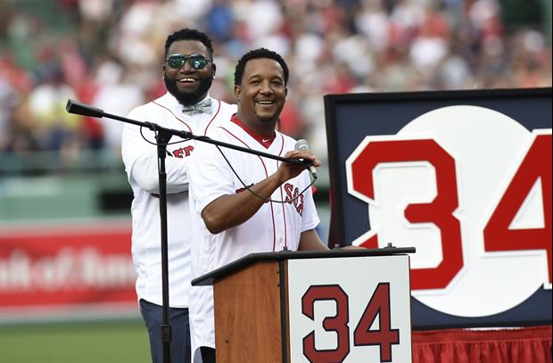 Former Red Sox Pitcher Pedro Martinez Breaks Down Crying Talking About David Ortiz