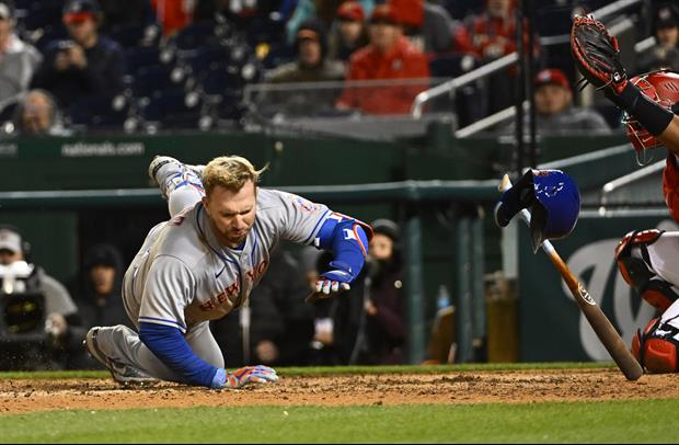 Mets Star Pete Alonso Hit In Face By 95-MPH Fastball