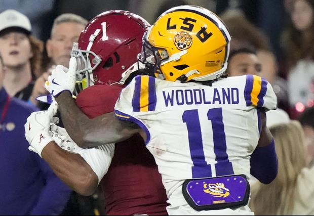 LSU's PJ Woodland Talks Growth In The Secondary, Coach Raymond, The WR Room, & More