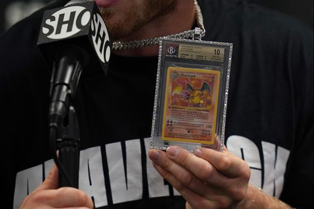 Logan Paul Explains Why He Was Wearing A '$1 Million' Pokémon Card Around His Neck