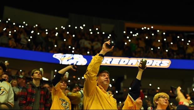 Nashville Predators Had Creed Playing In The Stands At Last Night's Playoff Game