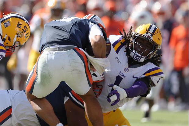 Two LSU Defenders Rank Among Top 10 Power Four Players In QB Pressures