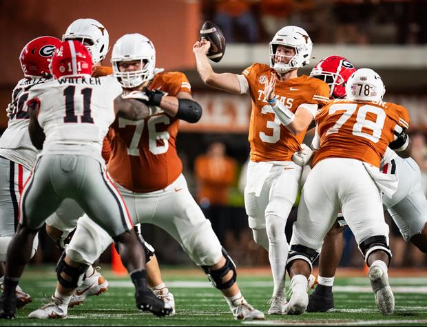 CFP Chair Warde Manuel Discusses Gap Between Texas, Georgia In Latest Rankings