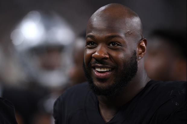Raiders' Quinton Jefferson Spotted Scissors On The Field, Stopped Play