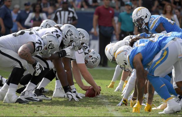 The battle for Los Angeles wasn't just on the field Sunday during the Raiders vs. Chargers game