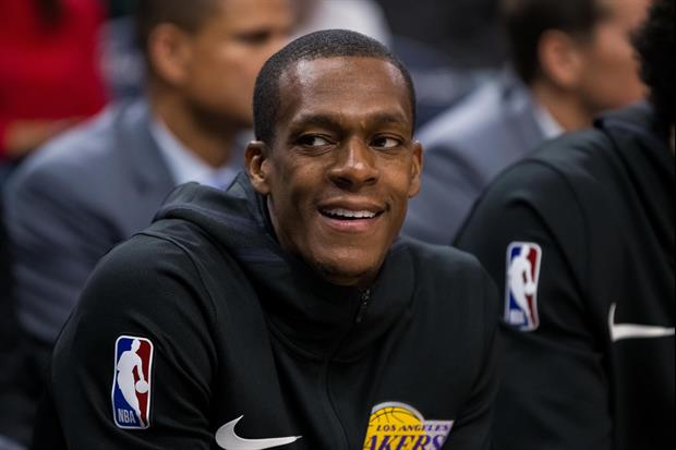 Ranjon Rondo So Over The Lakers He Sat With Fans Instead Of Team During Game