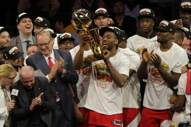 The Toronto Raptors took their NBA title celebration to Las Vegas this past weekend and wouldn't ya