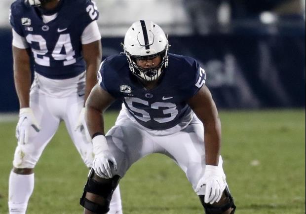 Apparently Penn State Left Tackle Rasheed Walker Likes Humping D-Linemen After Blocks