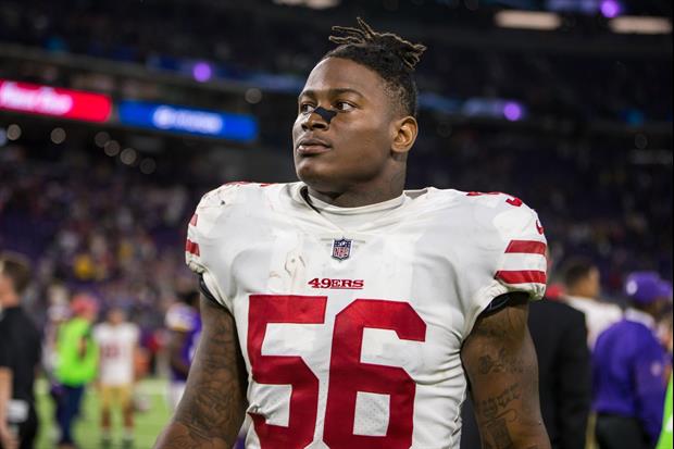 The San Francisco 49ers first round pick LB Reuben Foster Ruptured Girlfriend's Eardrum Punching Her