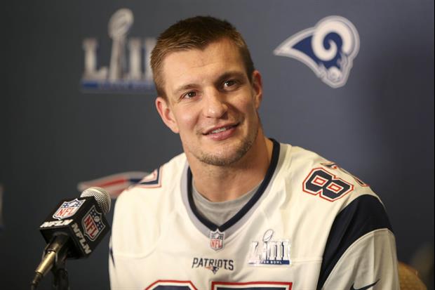 Rob Gronkowski Gives Toilet Paper Vs. Tissues Tutorial While Stockpiling At Store