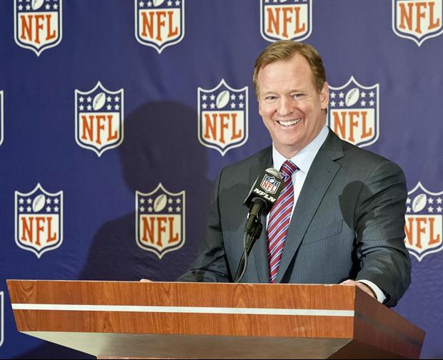 Goodell Laughs Out Loud After Told “Way to go on that Brady thing”
