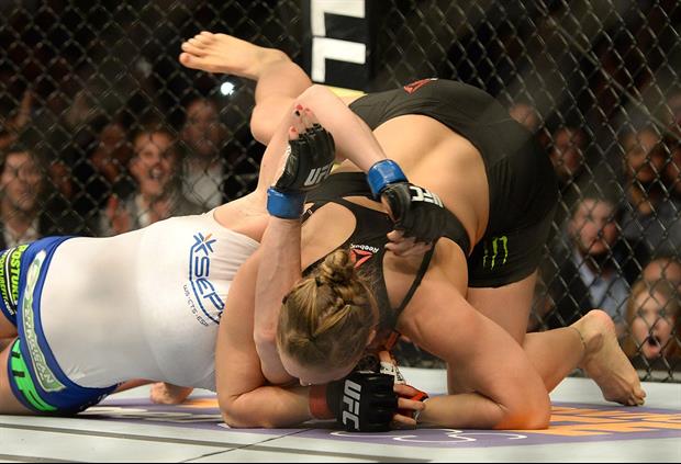 Here's Ronda Rousey Submitting Cat Zingano In 14-seconds
