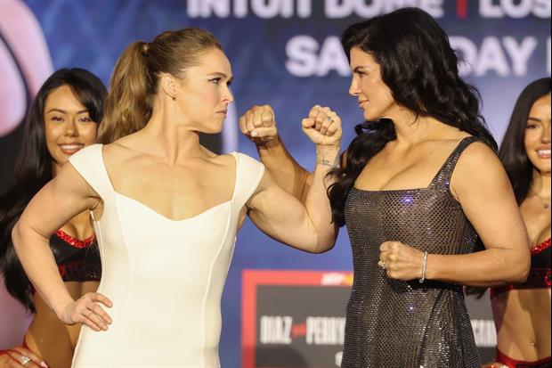 Ronda Rousey Was Sparing On Venice Beach For Her Upcoming Fight Vs. Gina Carano