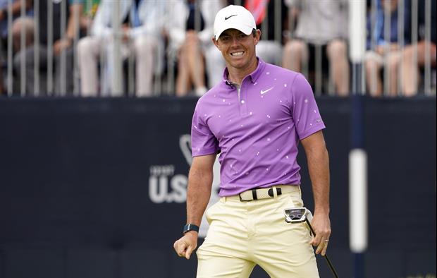 Watch Fan Just Walk Up And Take Rory McIlroy’s Club During Tournament, Gets Ejected