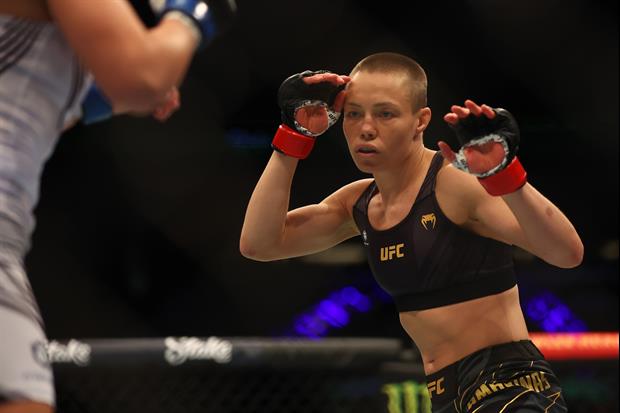 UFC's Rose Namajunas Shares Gruesome Footage of Silicone Tube Removal From Eye