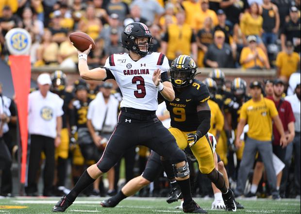 South Carolina sophomore QB Ryan Hilinski, who was the team’s primary starter in 2019, has entered t
