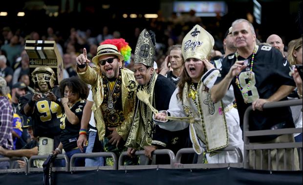 Pics & Videos From Saints Fans' 'Boycott Bowl' In New Orleans On Sunday