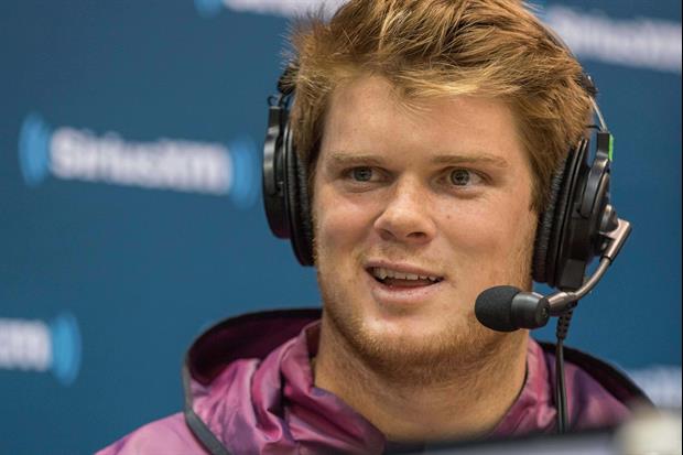 USC QB Sam Darnold Waited To Start His Pro Day Until It Started Raining