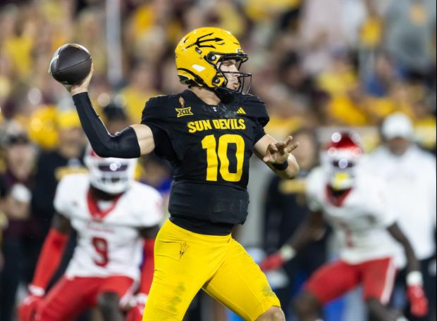 Report: Arizona State Quarterback Sam Leavitt To Visit LSU