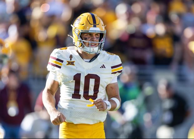Report: Tennessee Is Still Pushing For Arizona State QB Transfer Sam Leavitt