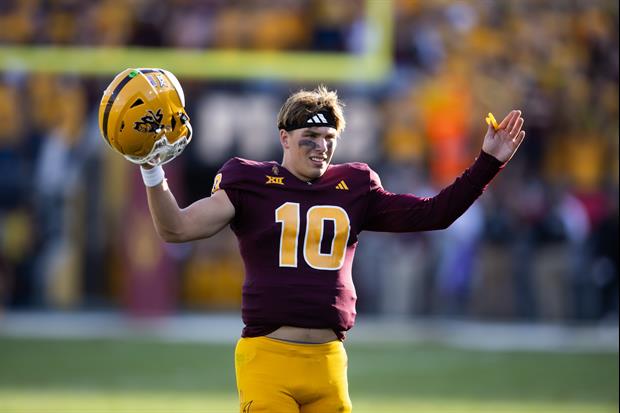 Official: LSU Announces The Signing Of Arizona State QB Sam Leavitt