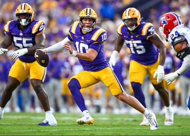 No. 8 LSU Overcomes Sloppy First Half, Pulls Away From Louisiana Tech For 45-14 Win
