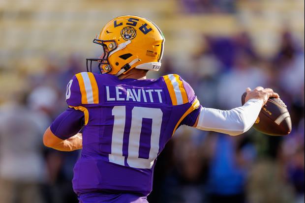 Report: Sam Leavitt Dealing With Shoulder Injury, Did Not Throw At Wednesday’s Practice