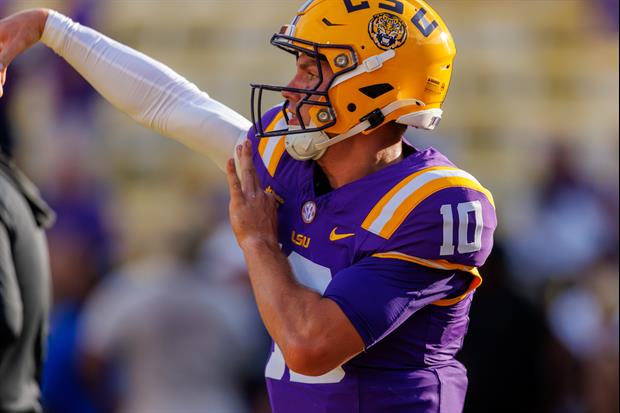 Report: Sam Leavitt Participated In LSU’s Practice On Thursday
