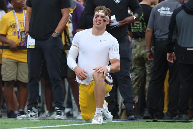 Lane Kiffin Says LSU Will Be 'Extremely Cautious' With Sam Leavitt, Injured Players