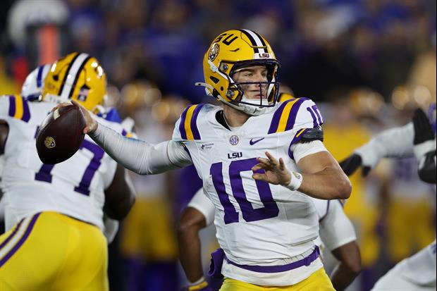 Watch: Postgame Comments From Sam Leavitt After LSU's Overtime Loss To Kentucky