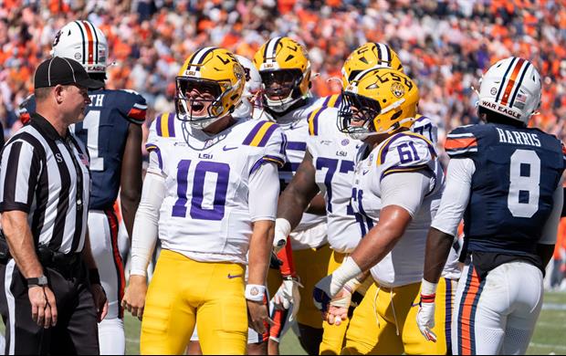 LSU Snaps 8-Game SEC Road Losing Streak With Dominant Win Over Auburn, 38-17