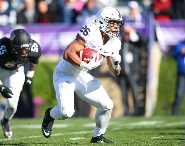 Check out Penn State RB Saquon Barkley Benches 225 pounds 29 Times at the NFL Combine...
