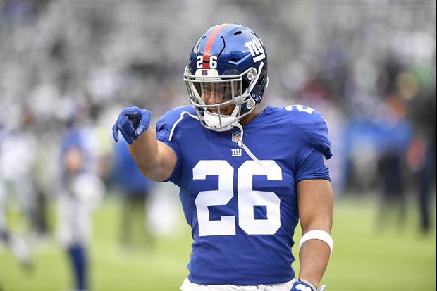 Browns QB Baker Mayfield Settles 'Rookie Of The Year' Bet With With Giants RB Saquon Barkley