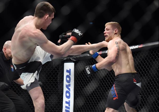Foot Meets Head In Brutal Walk-Off Knock Out In UFC London