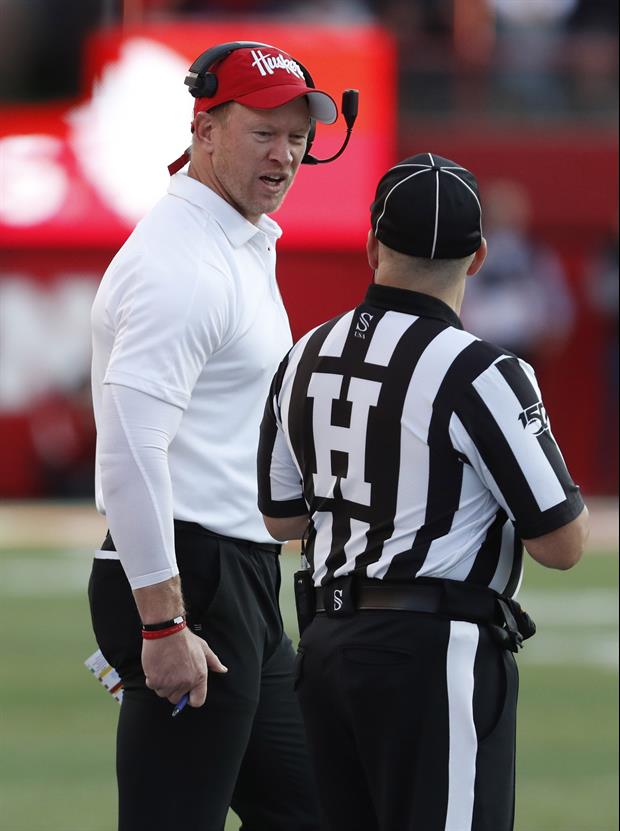 Listen To Head Coach Scott Frost Go Off On Ref On Nebraska Sideline