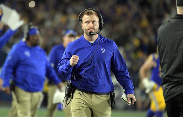Rams Coach Sean McVay’s Girlfriend Veronika Celebrates Her Man After Playoff Win