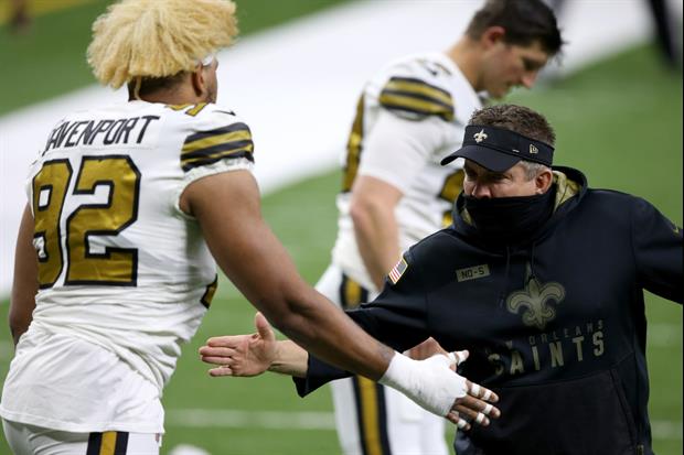 Sean Payton Celebrated The Saints NFC South Title Win With A Locker Room Dance