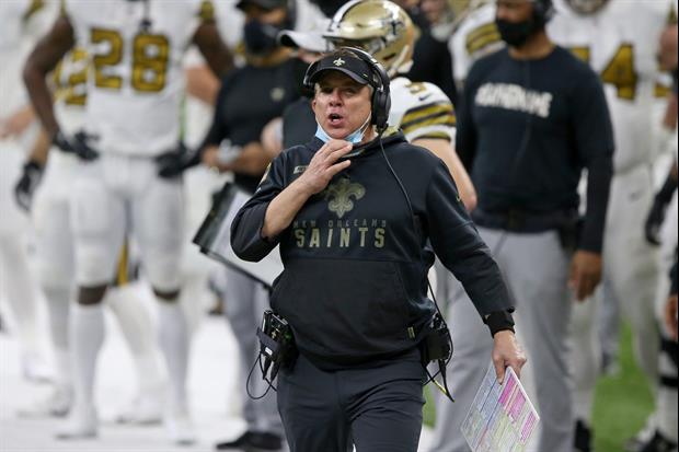 In Case You Here 's SaintsMissed it, Here 's Sean Payton Getting Slimed After Sunday's Wild Card Win