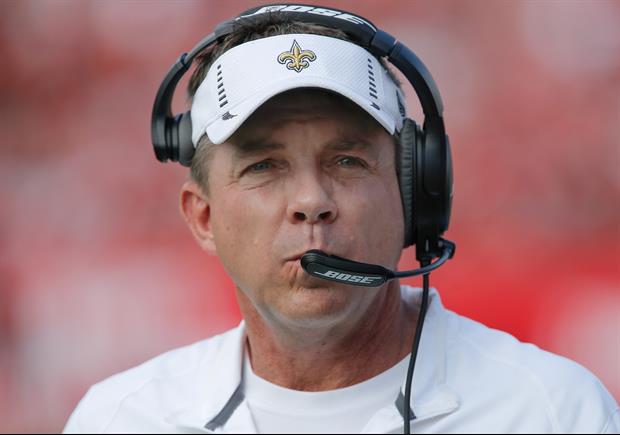 Sean Payton Was Only Coach Who ‘Violated’ The League’s Sponsor Rules Last Night