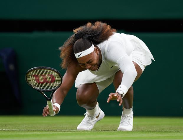 Serena Williams Forced To Retire In The 1st Round Of Wimbledon After, Receives Standing Ovation