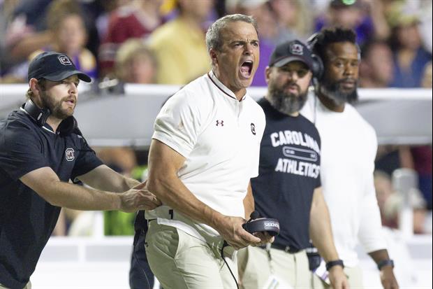 Watch: An Unhappy Shane Beamer Shares Explanation He Received After Negated Fake Punt