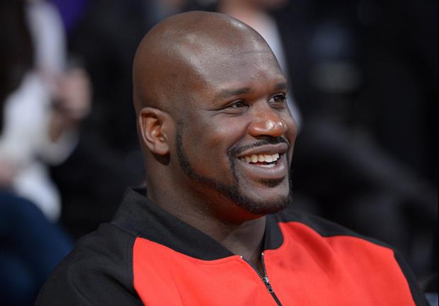 Shaq & His 16-Year-Old Son Have Long-Range Shoot Out