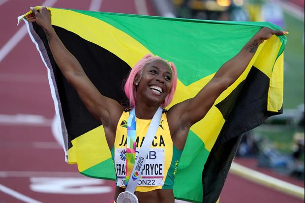 Olympic Sprinter Shelly-Ann Fraser-Pryce Destroys Parents In Race At Son's Sports Day