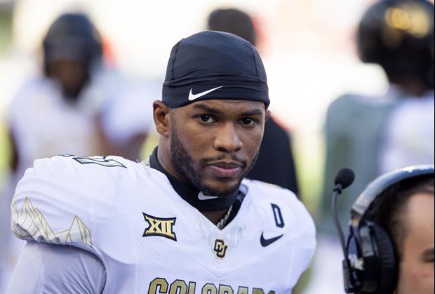 Shilo Sanders Wasn't Happy When Texas Tech's Ball Boy Tried To Take His TD Ball From Him